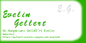 evelin gellert business card